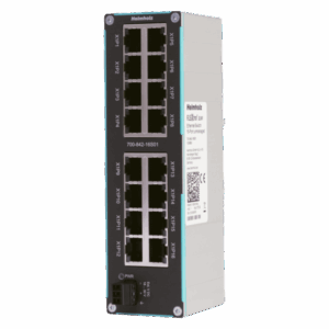 FLEXtra SLIM Ethernet-Switch unmanaged, 16x RJ45 100 Mbit