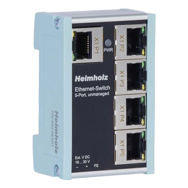 FLEXtra FLAT Ethernetový switch unmanaged, 5× RJ45, 100 Mbit